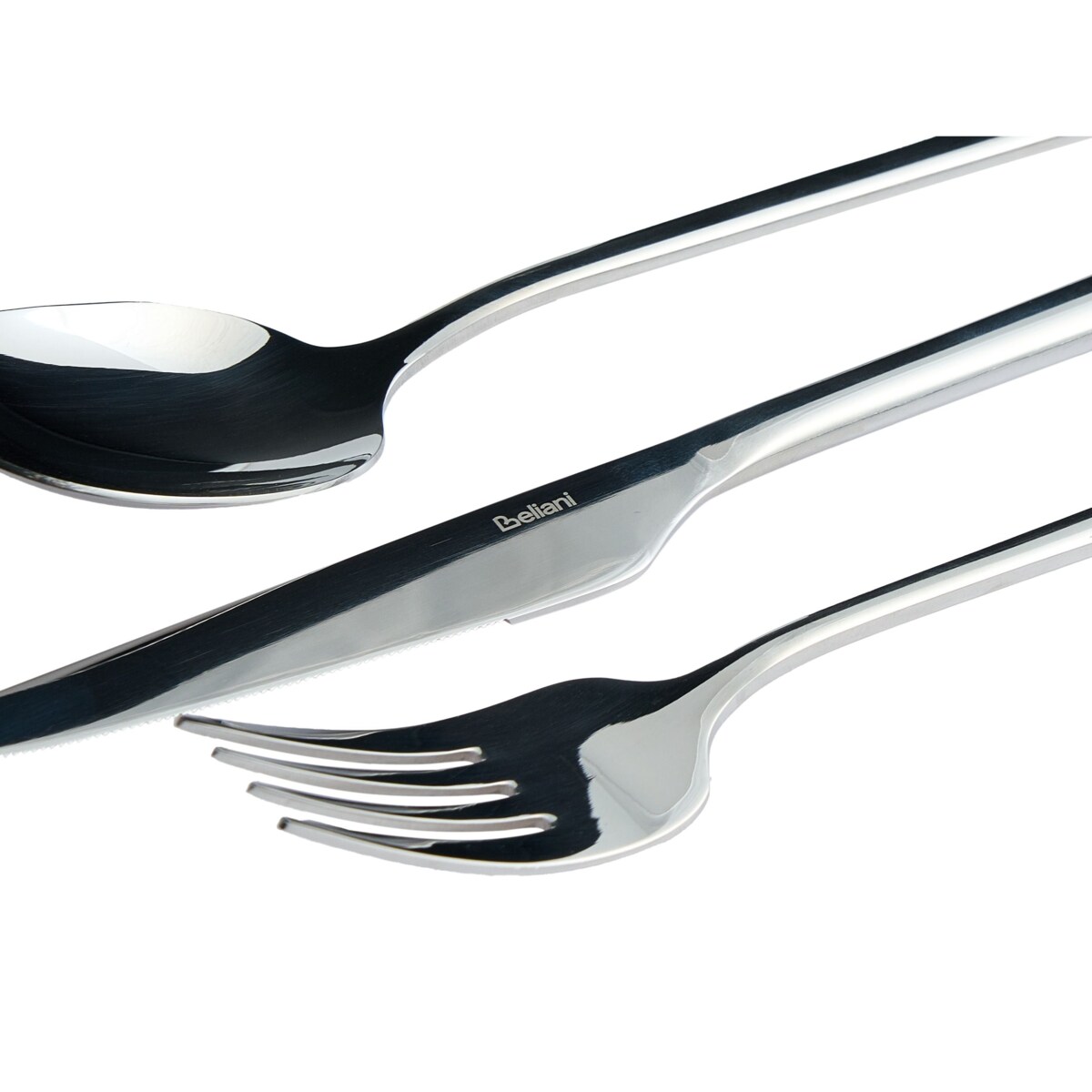 Zestaw sztućców 30 elementów FREGOLA Srebrny