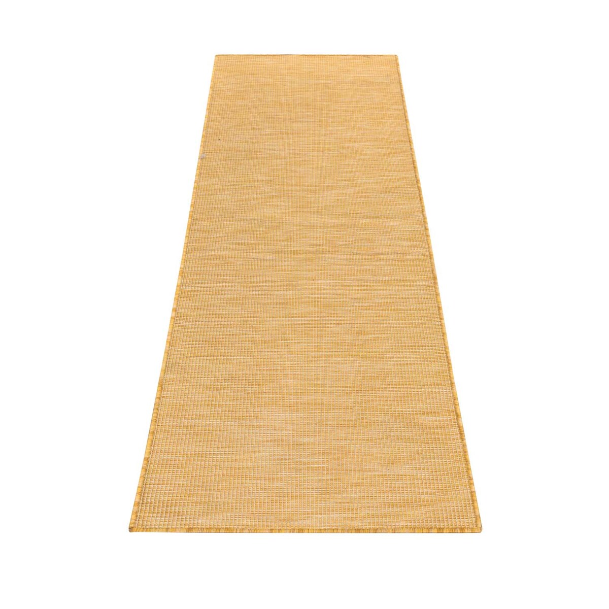 Dywan na zewnątrz i do wnętrz gładki Paloa 27780 Żółty 80x250