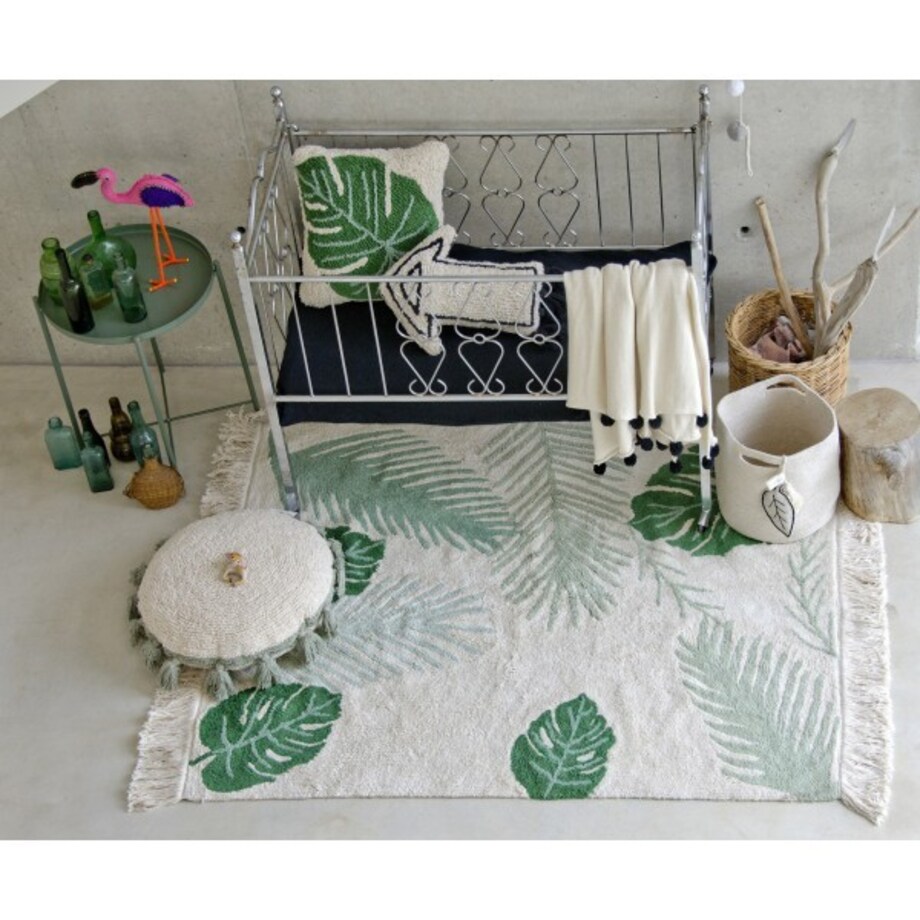 Poduszka liść Monstera 38x38 cm Lorena Canals