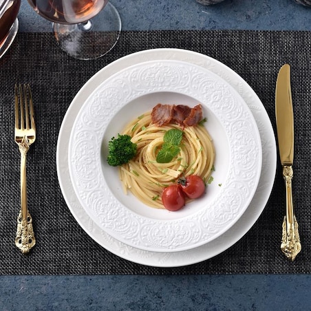 VILLA ITALIA Talerz płytki porcelanowy 26 cm GLORIETTA