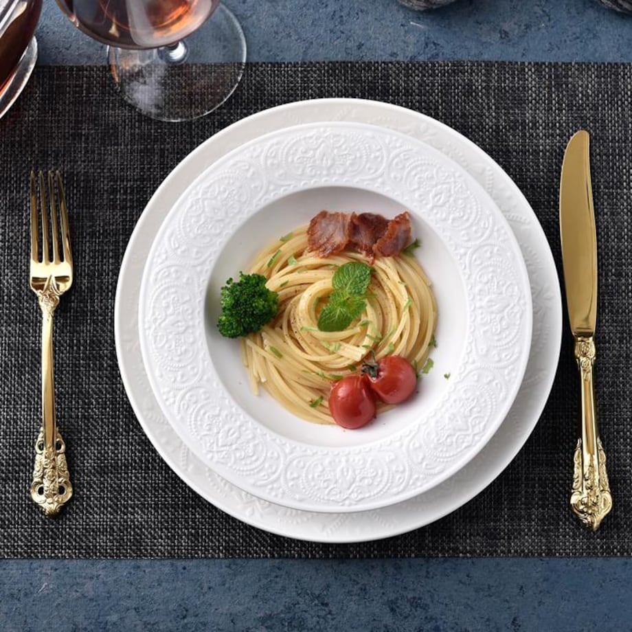 VILLA ITALIA Talerz płytki porcelanowy 26 cm GLORIETTA