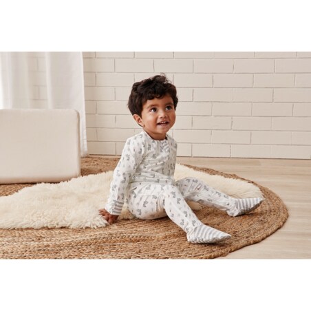 Śpioszki dziecięce / Pajacyk 12-18m - szare