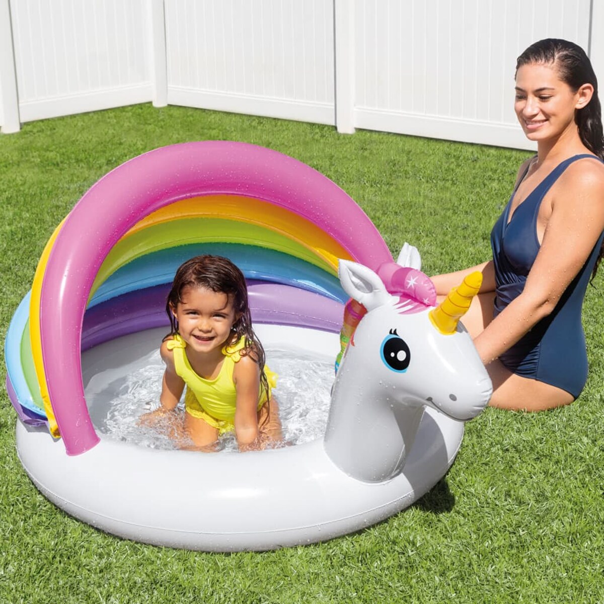 Intex Basenik dla dzieci Unicorn Baby, 127x102x69 cm