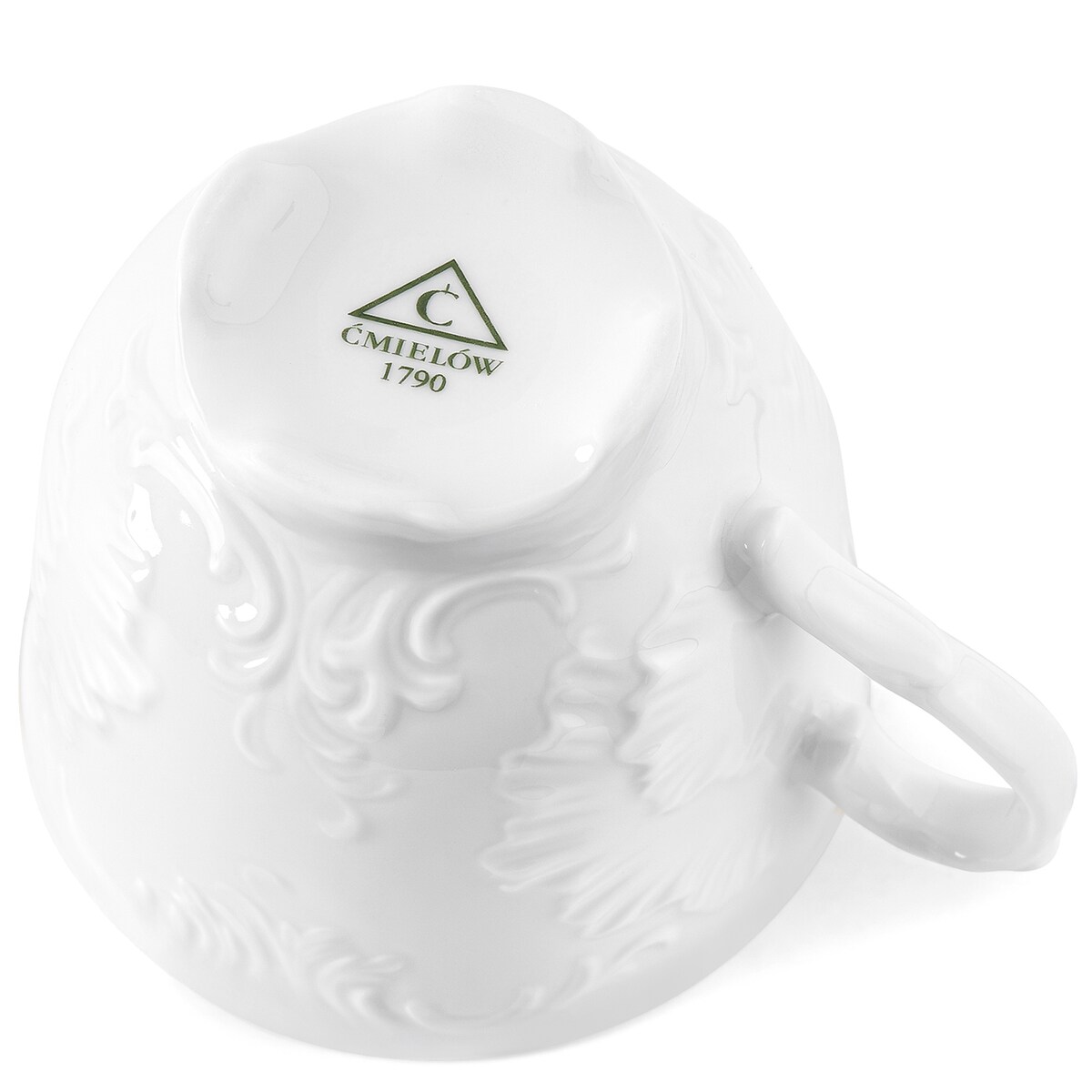 Konsimo ROCOCO MARIA Filiżanka do kawy ze spodkiem 6 szt.