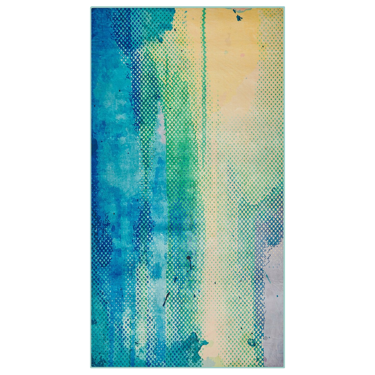 Dywan SUSUZ Niebieski 80 x 150 cm