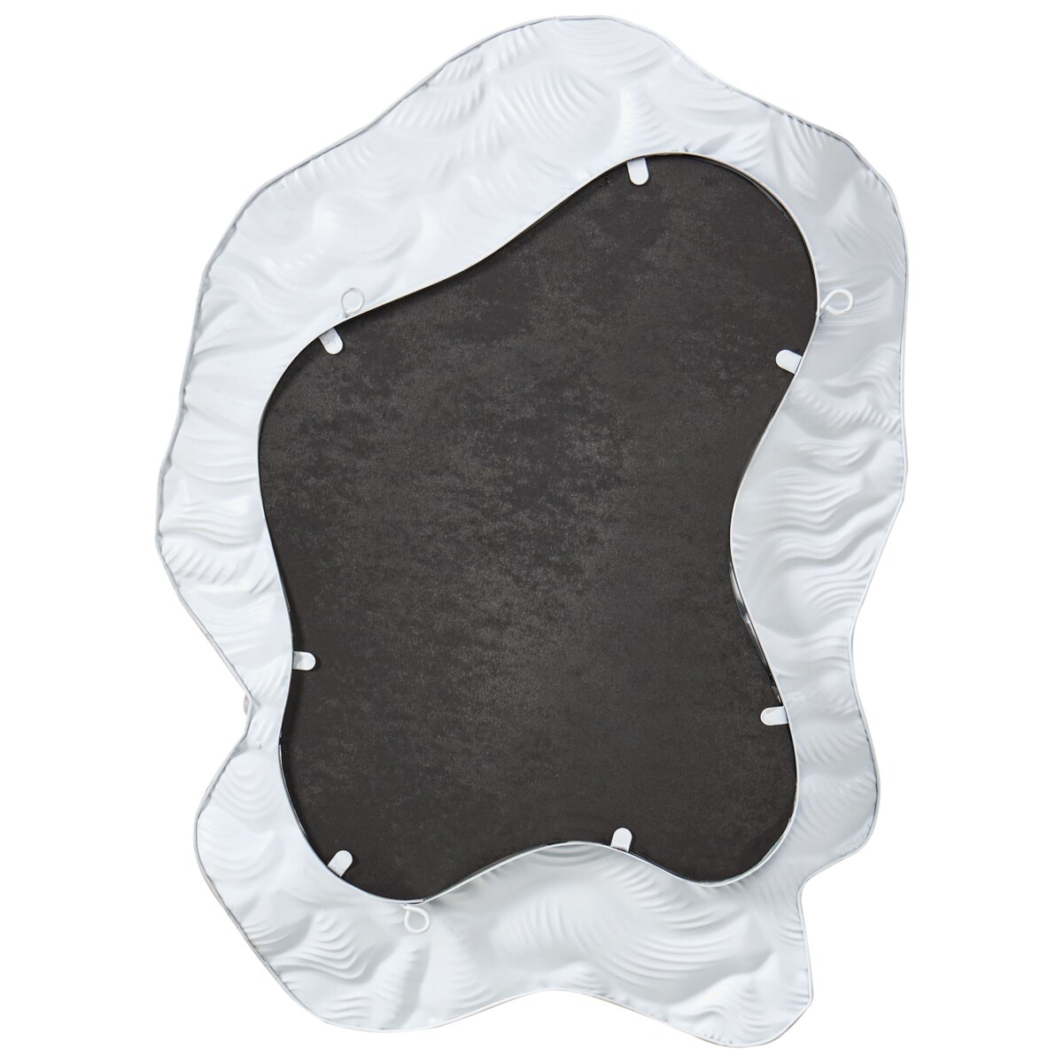 Lustro ścienne LINAS 51 cm 67 cm Szary