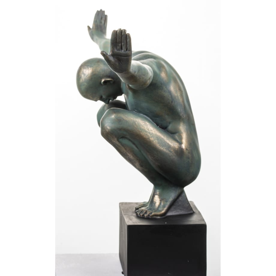 Dekoracja - figurka mężczyzny 31x49x15 cm UOMO