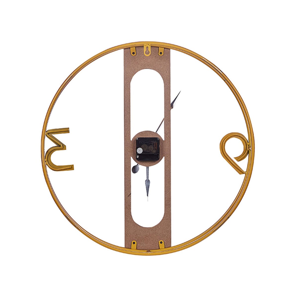 Zegar ścienny ø 50 cm jasne drewno MULHOUSE