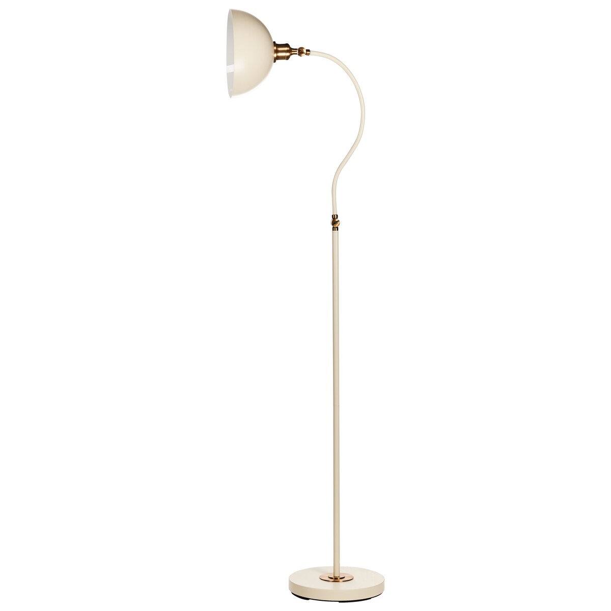 Lampa podłogowa LENNON Regulowana Metal Jasnobeżowy