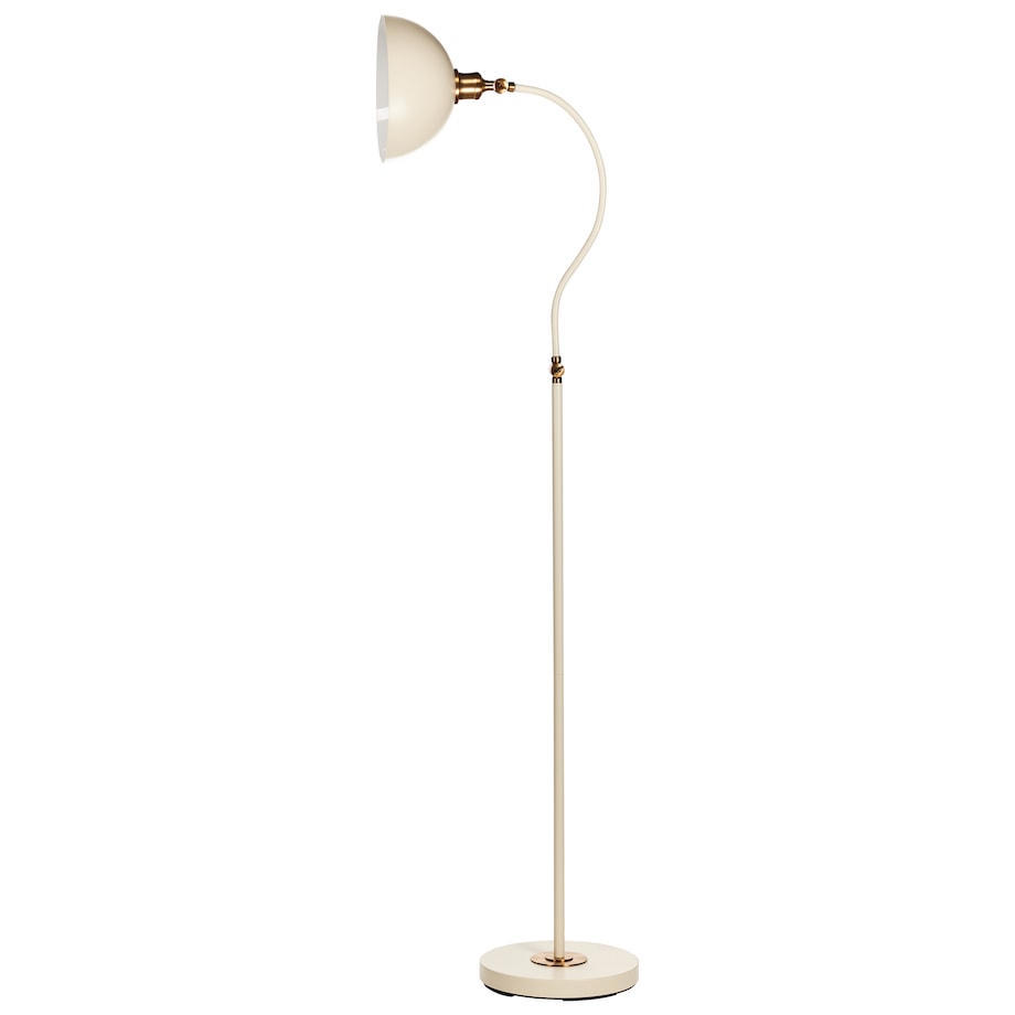 Lampa podłogowa LENNON Regulowana Metal Jasnobeżowy