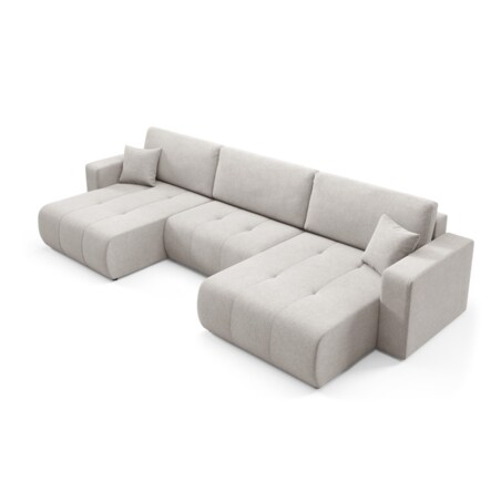 Narożnik MOLINIO U z funkcją spania Kolor: Wind 84