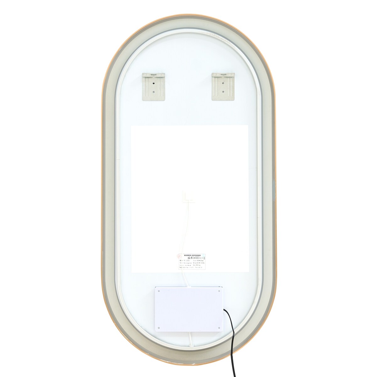 Lustro łazienkowe LED CHIDDES 60 cm 120 cm Srebrny