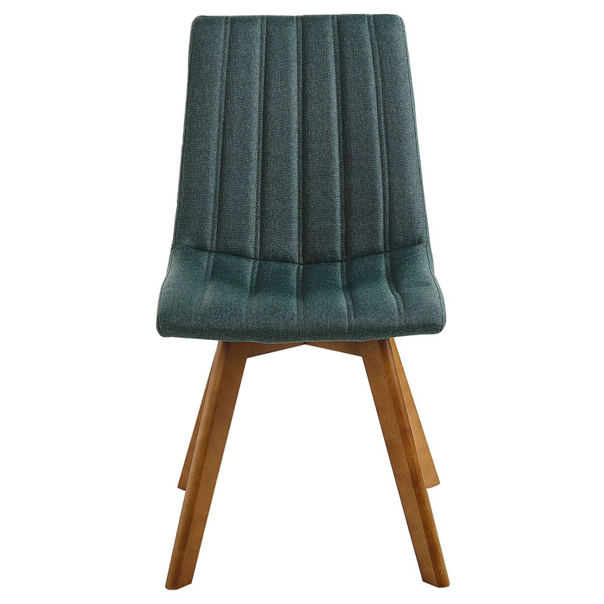 Zestaw 2 krzeseł do jadalni CALGARY Ciemnozielony