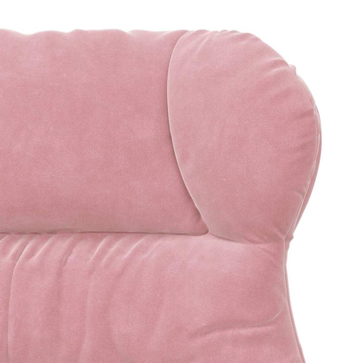 vidaXL Fotel relaksacyjny Różowy 69 x 74 x 93 cm Aksamit