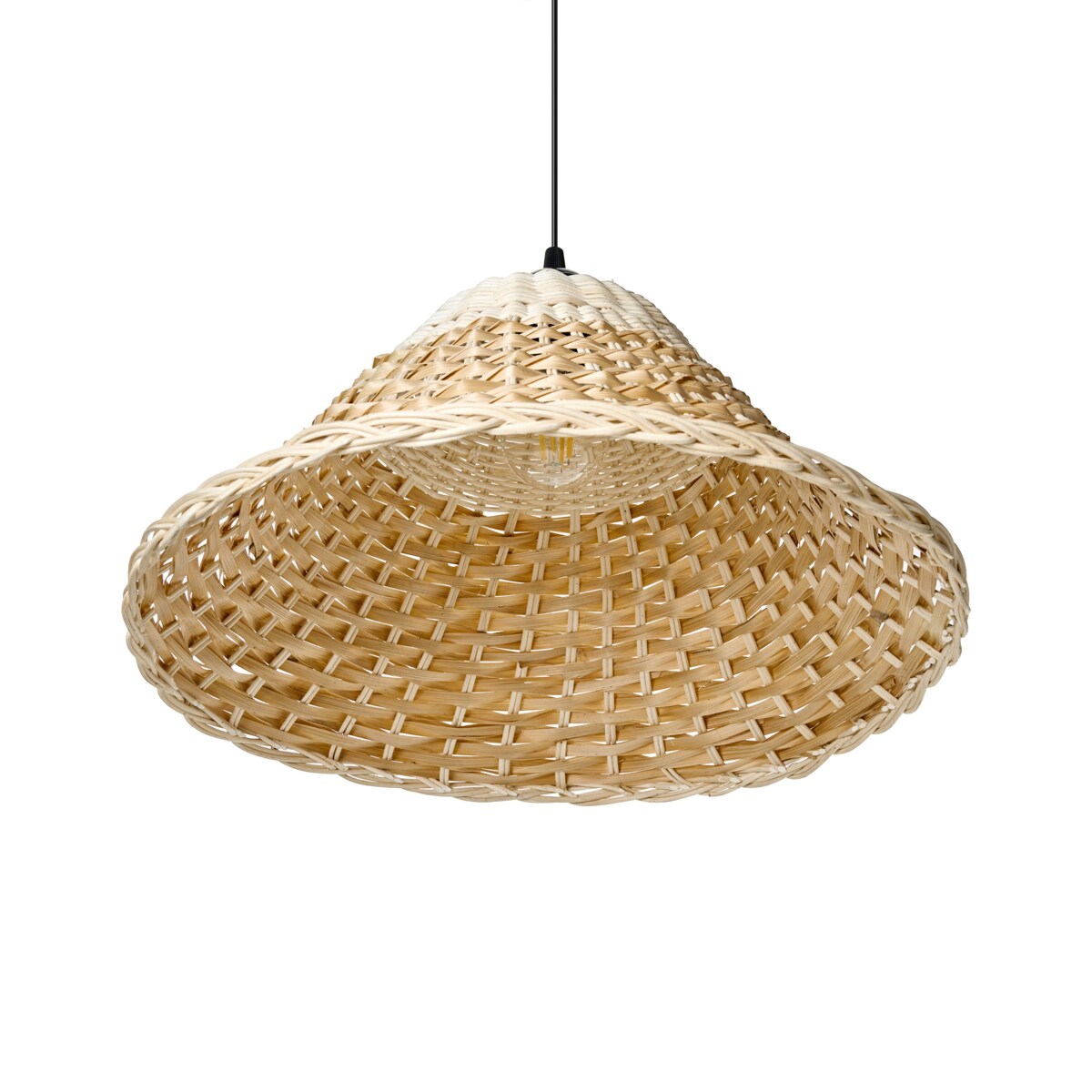 Lampa wisząca GUAMANI Drewno bambusowe Naturalny