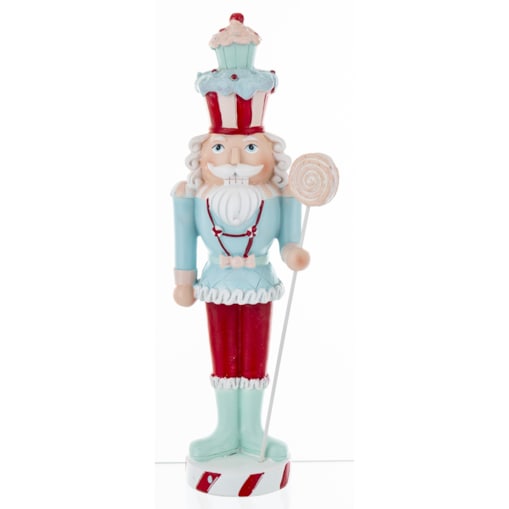 Figurka - Dziadek do orzechów 33x11,5 cm z mufinkami