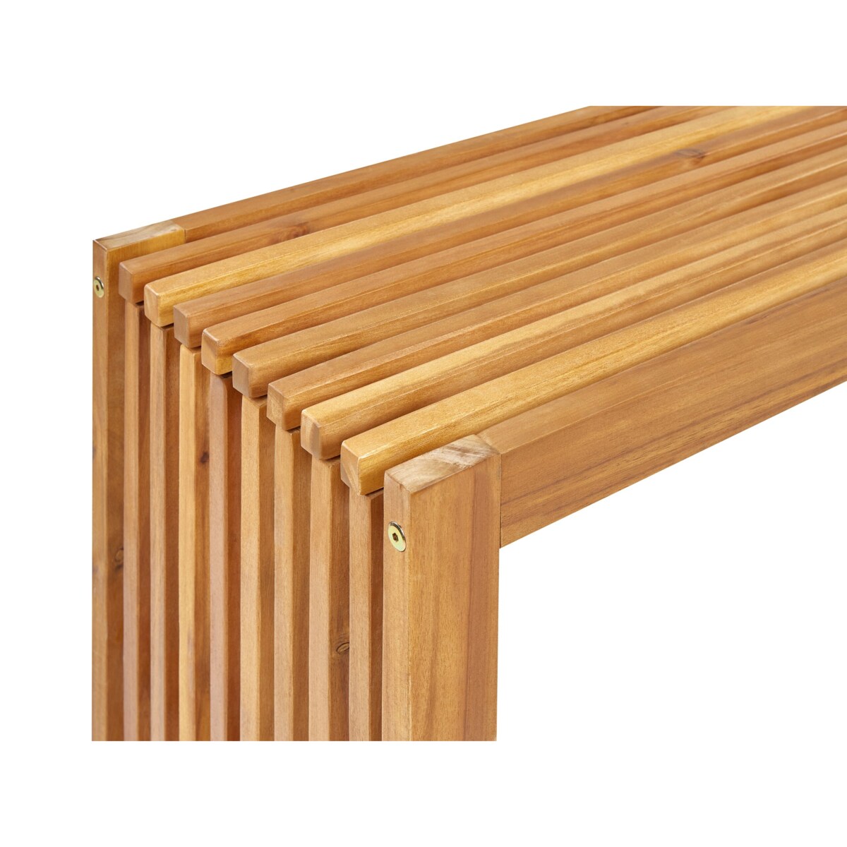 Stół ogrodowy akacjowy 150 x 35 cm jasne drewno BELLANO