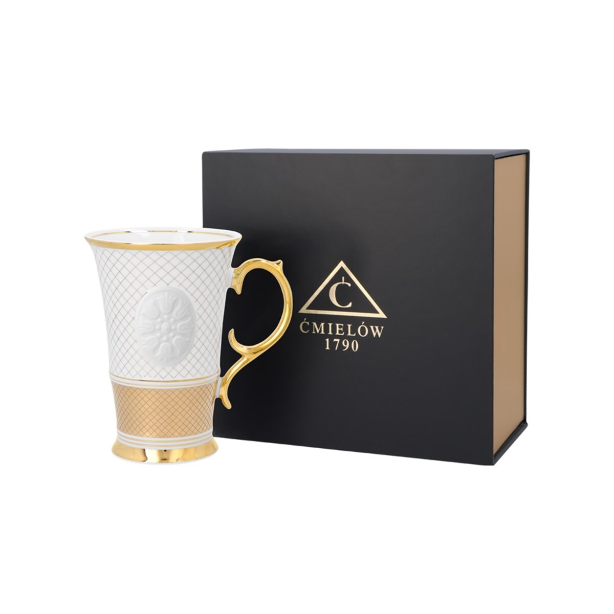 Kubek Ćmielowski 400 ml Prestige Gold G354