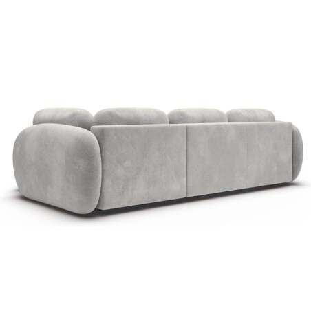 Nowoczesny Narożnik rozkładany OLIVIO II, prawy, szary