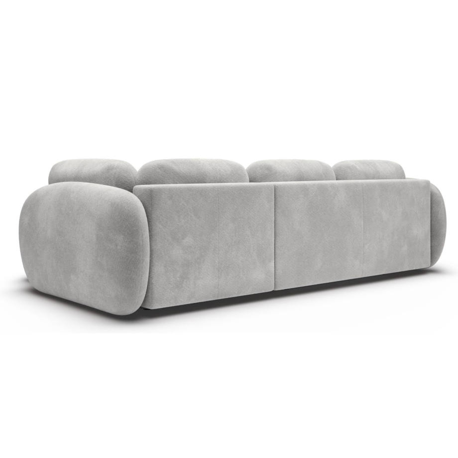 Nowoczesny Narożnik rozkładany OLIVIO II, prawy, szary