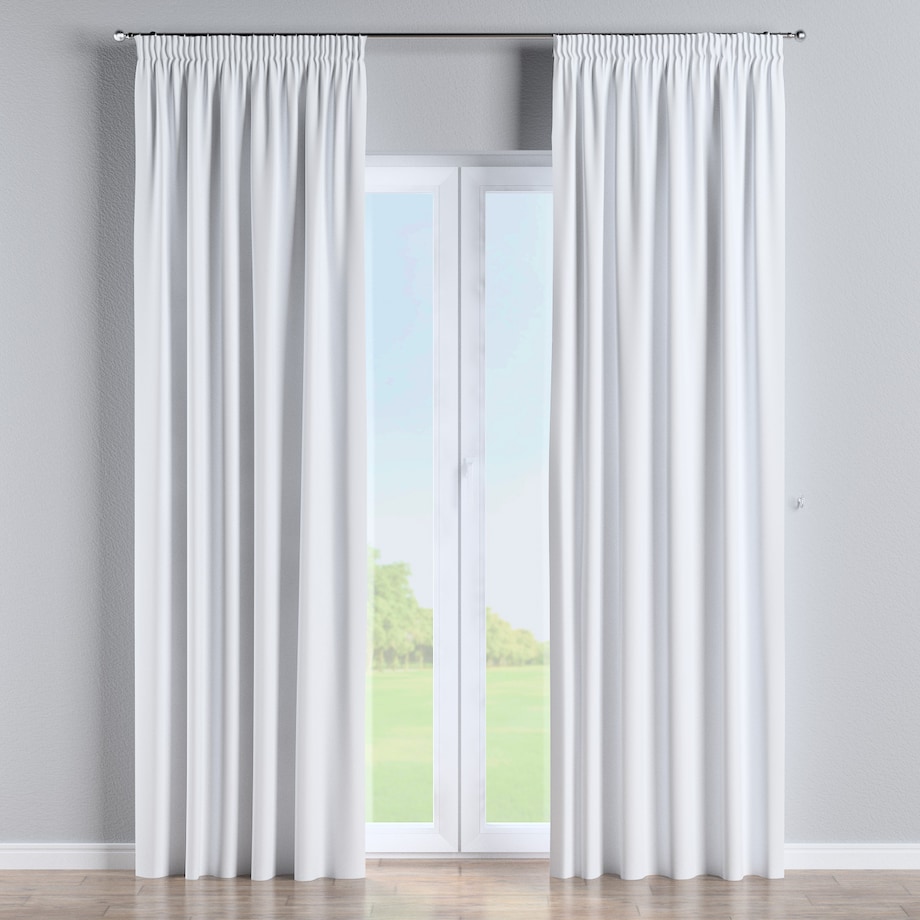 Zasłona na taśmie marszczącej 1 szt. 130x260 biały