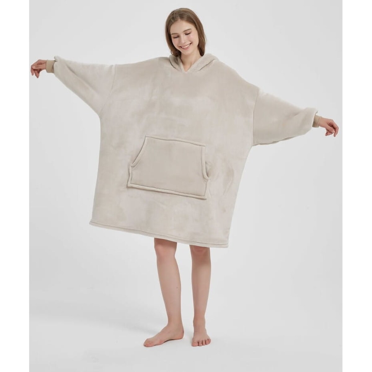 Kocobluza HOODIE Beżowa