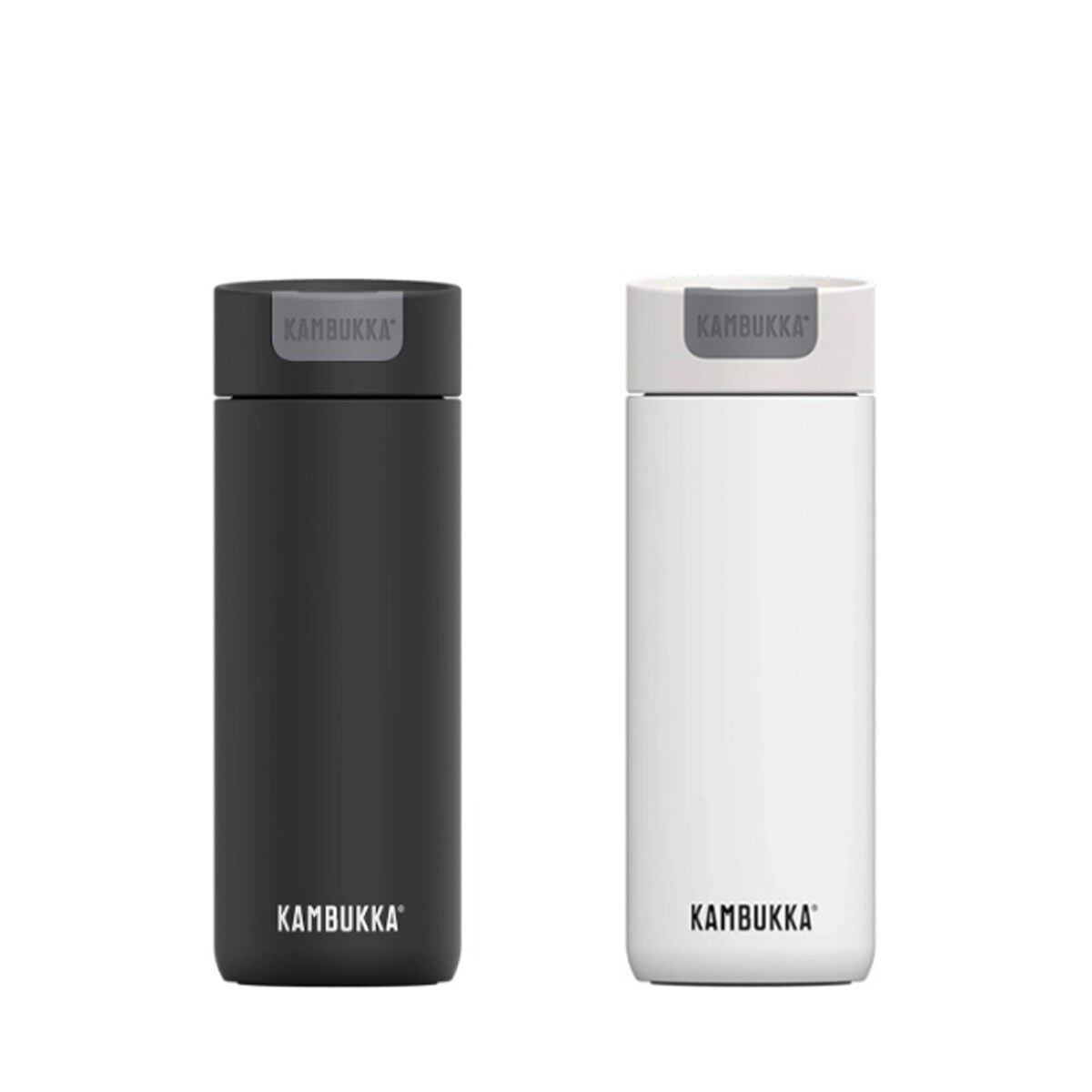 Kambukka 2x kubek termiczny Olympus 500ml Zestaw Black & White