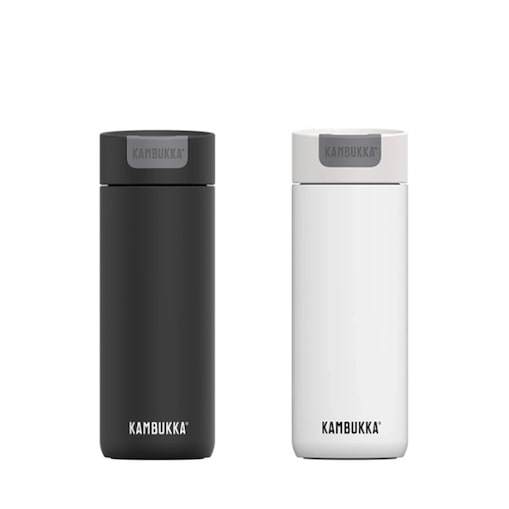 Kambukka 2x kubek termiczny Olympus 500ml Zestaw Black & White
