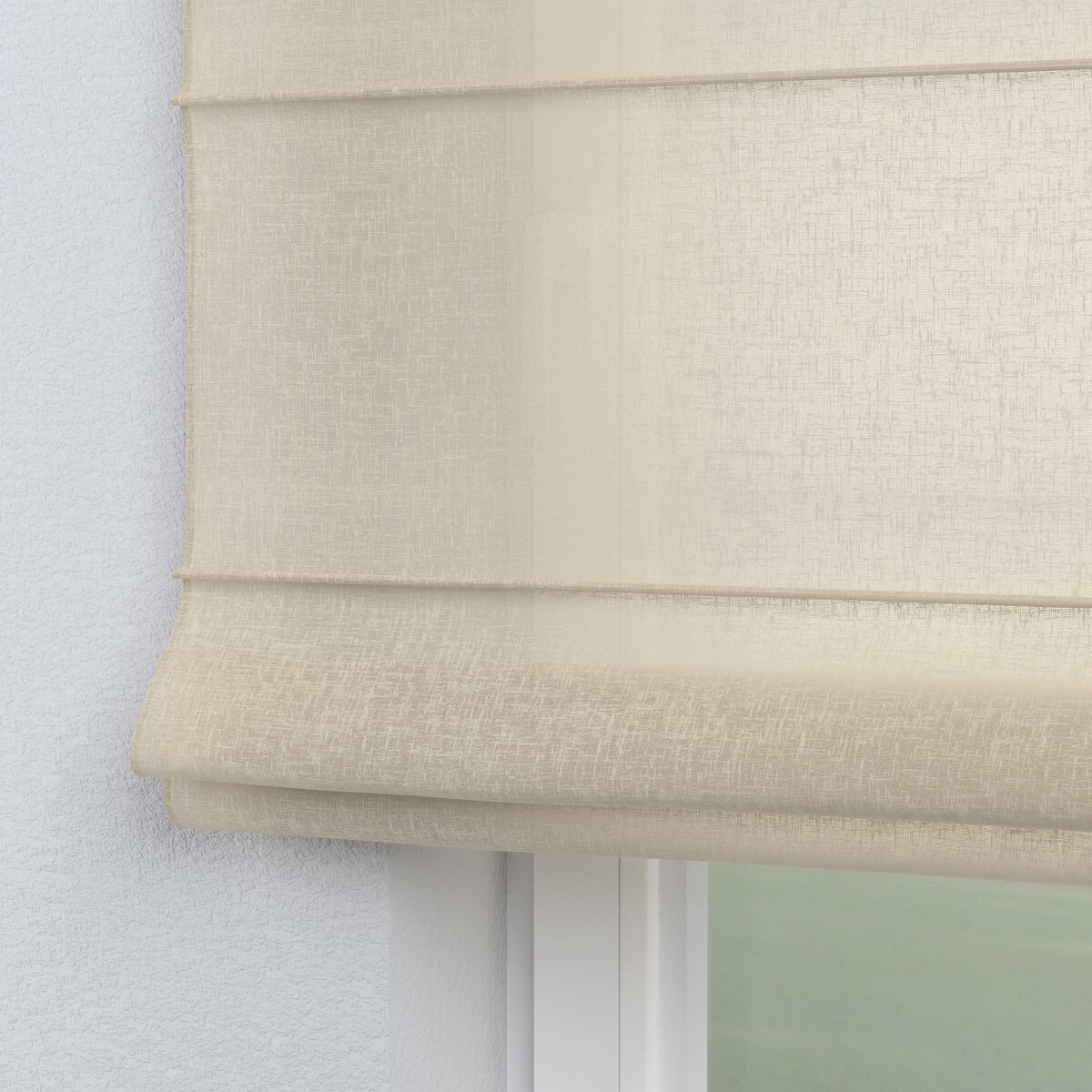 Roleta rzymska Capri 120x170 prześwitujący beżowy