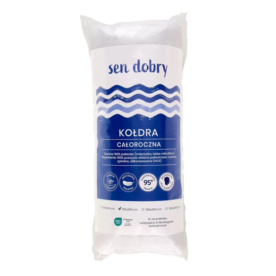 Kołdra całoroczna 135x200 SEN DOBRY