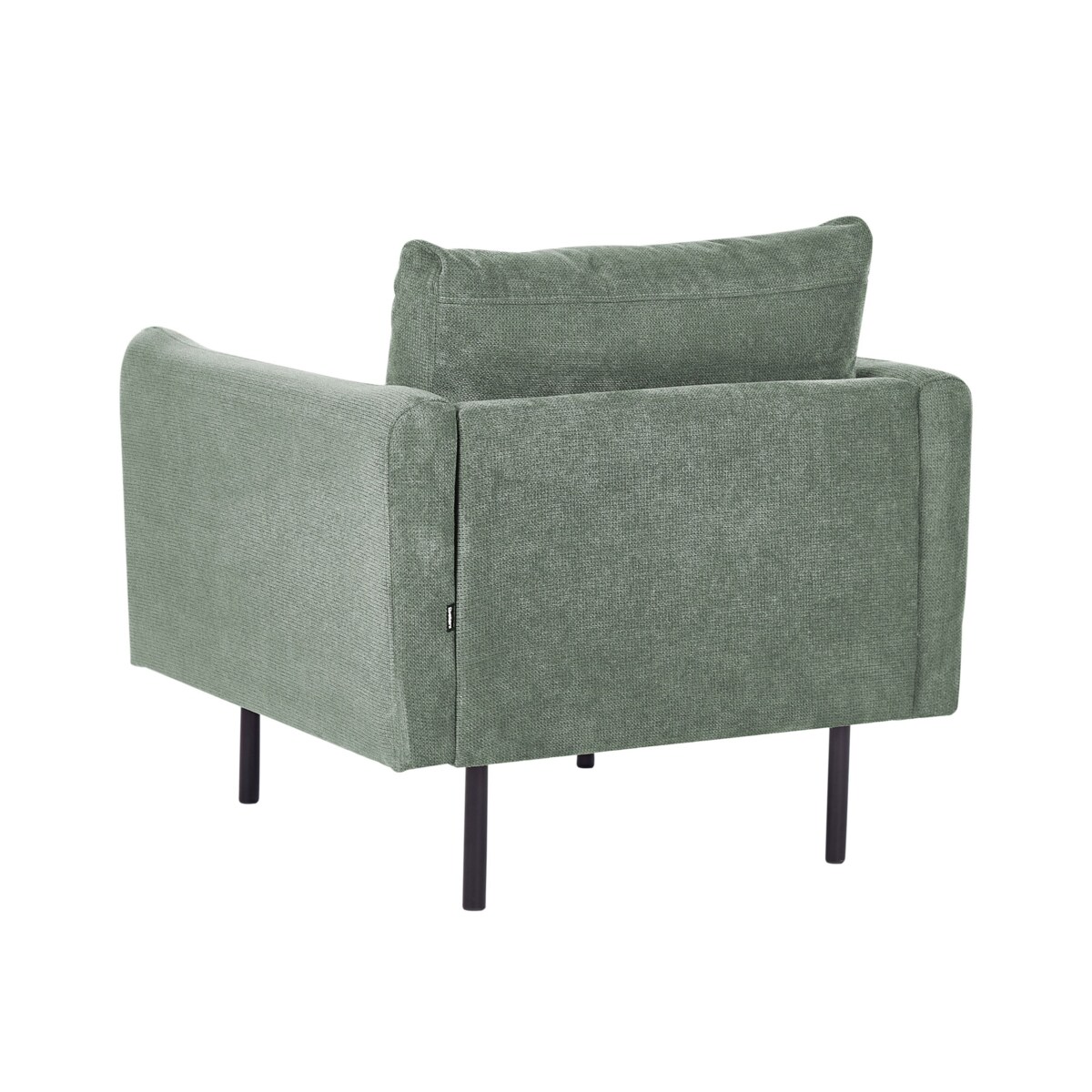 Fotel tapicerowany zielony VINTERBRO