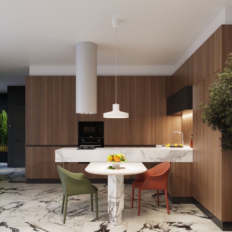 Lampa wisząca BILO biała