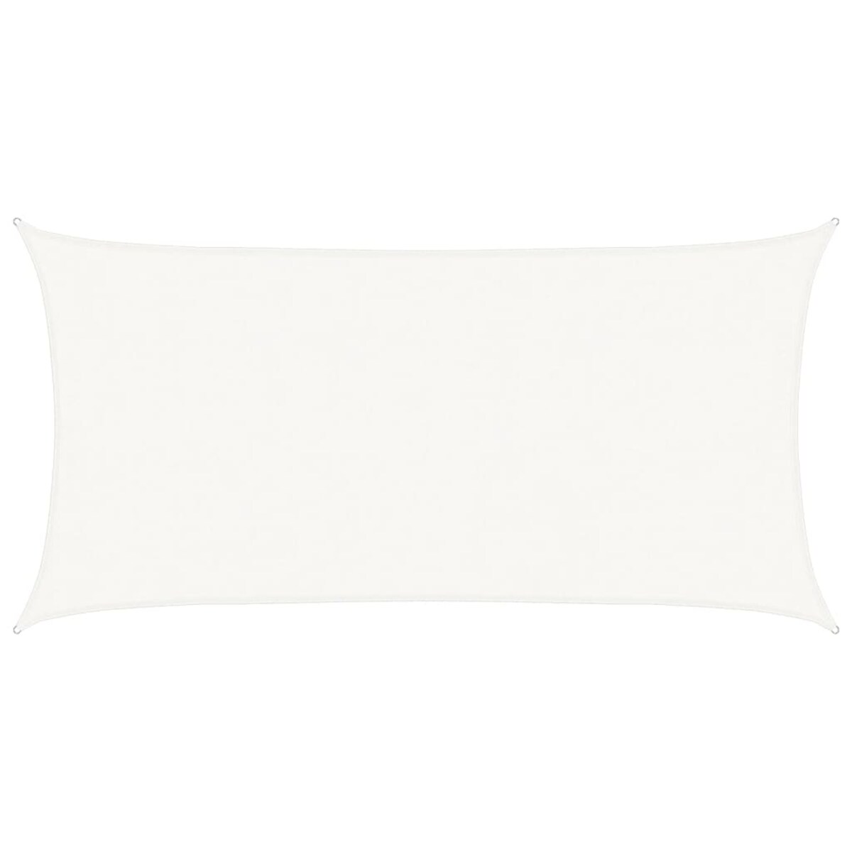 vidaXL Żagiel przeciwsłoneczny, 160 g/m², biały, 4x7 m, HDPE