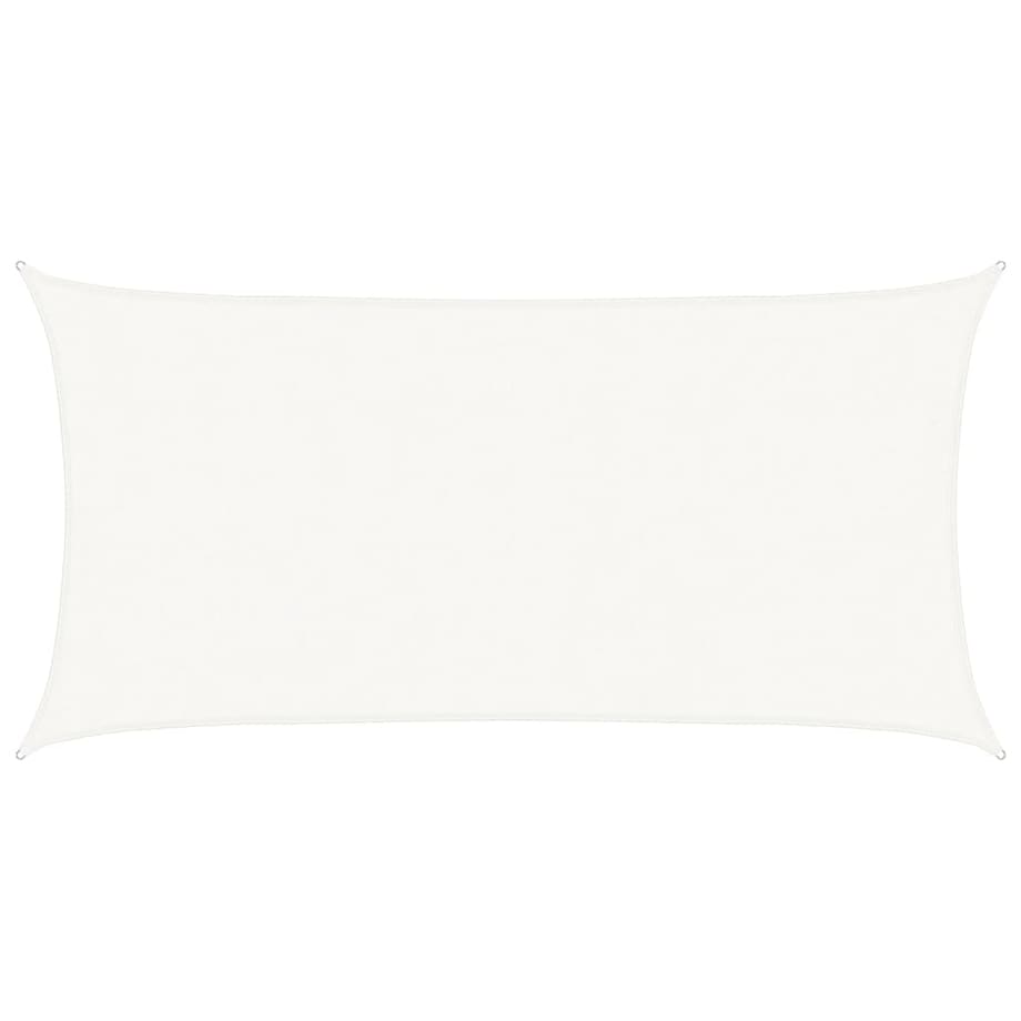 vidaXL Żagiel przeciwsłoneczny, 160 g/m², biały, 4x7 m, HDPE