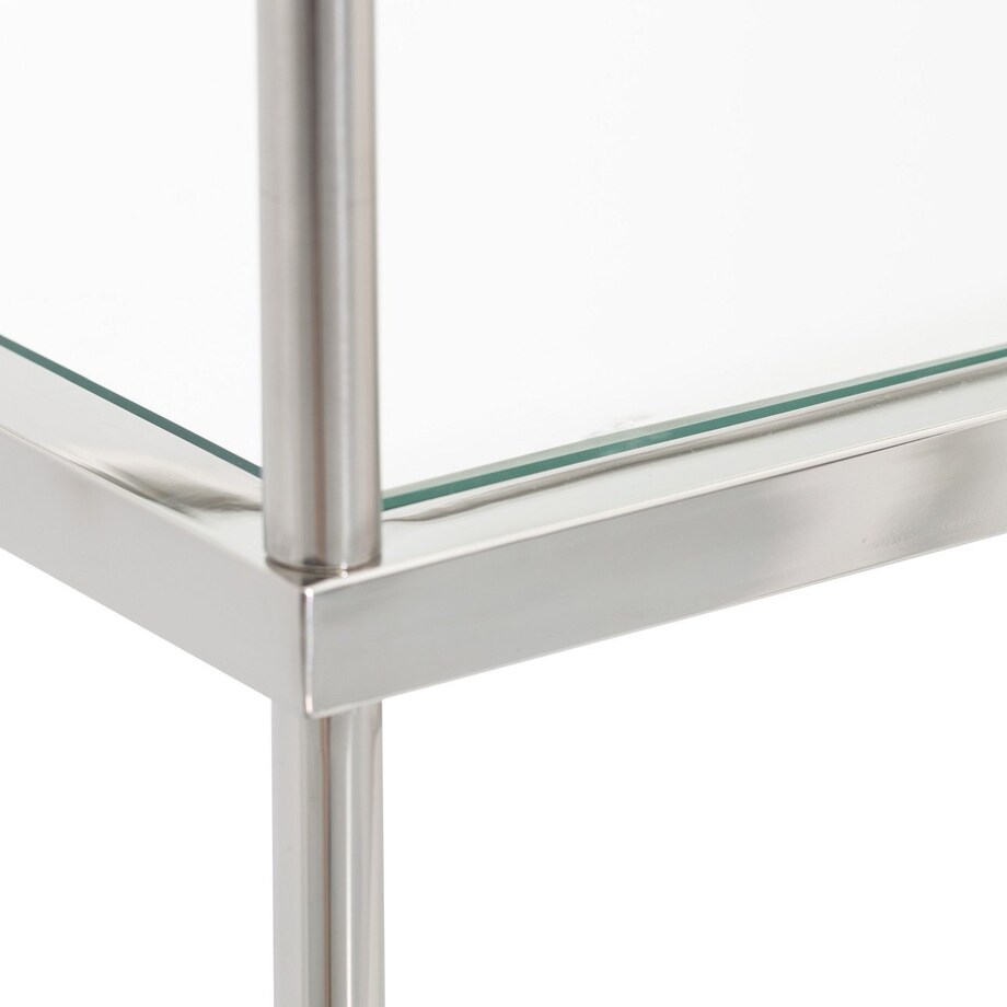 Konsola Pure silver 120x40x80cm, 120 x 40 x 80 cm