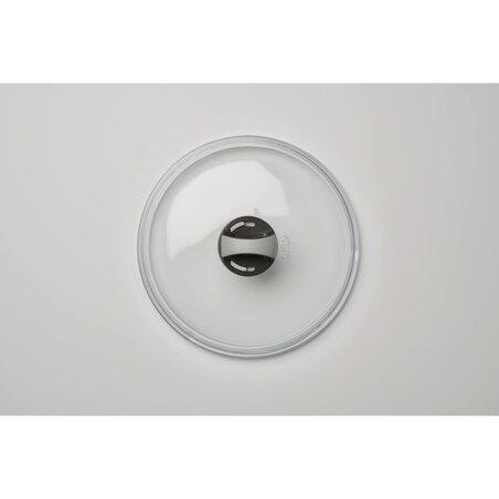 Szklana pokrywka z regulacją pary - 28 cm