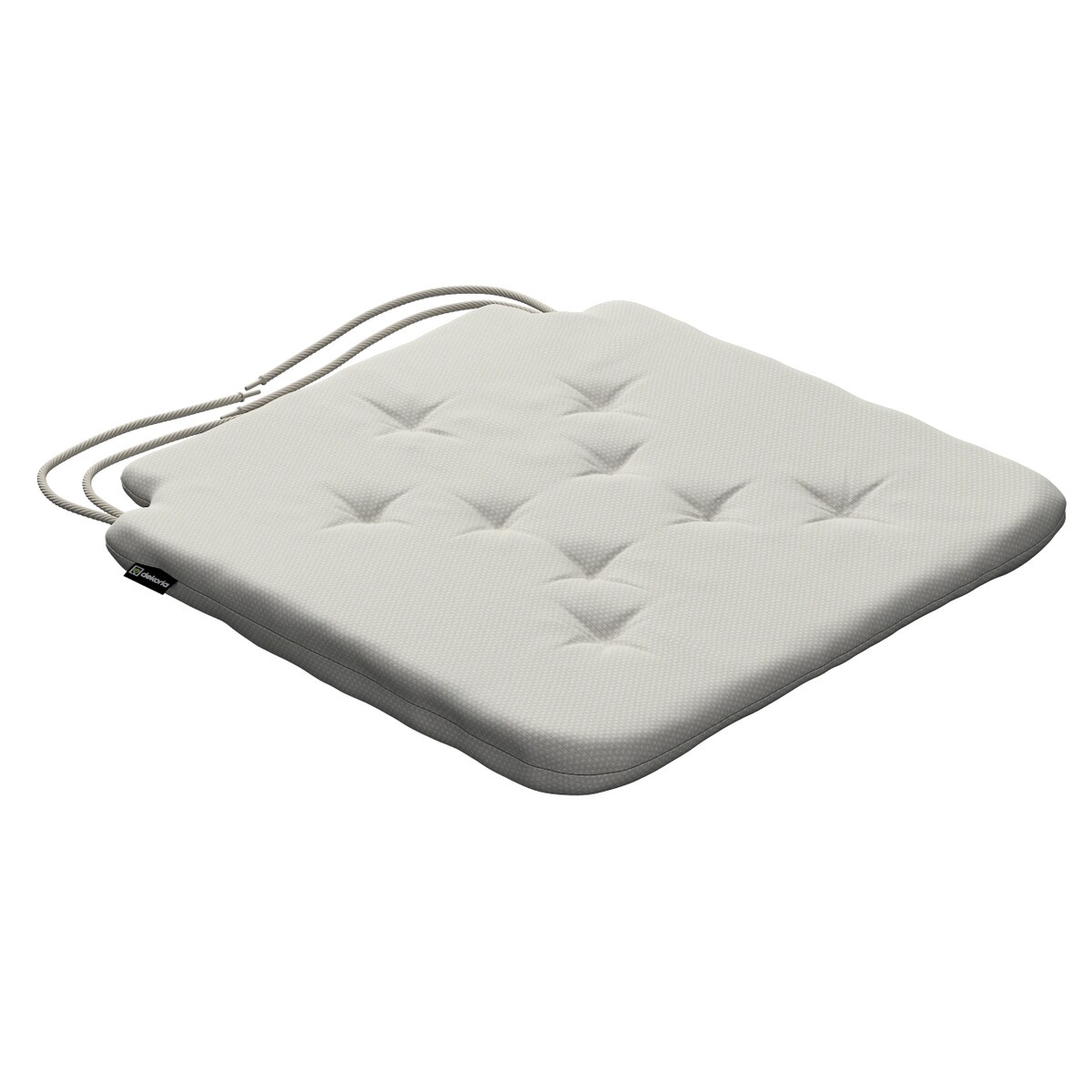 Poduszka na krzesło Olek, jasny szary, 42 x 41 x 3,5 cm, Living II