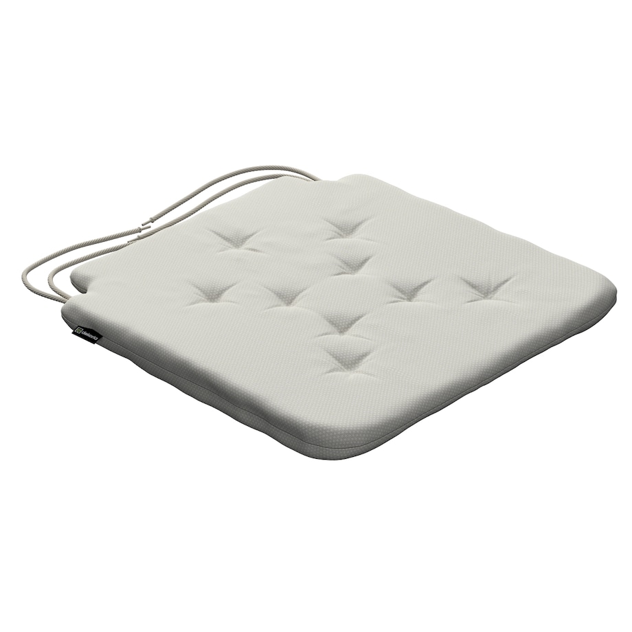 Poduszka na krzesło Olek, jasny szary, 42 x 41 x 3,5 cm, Living II