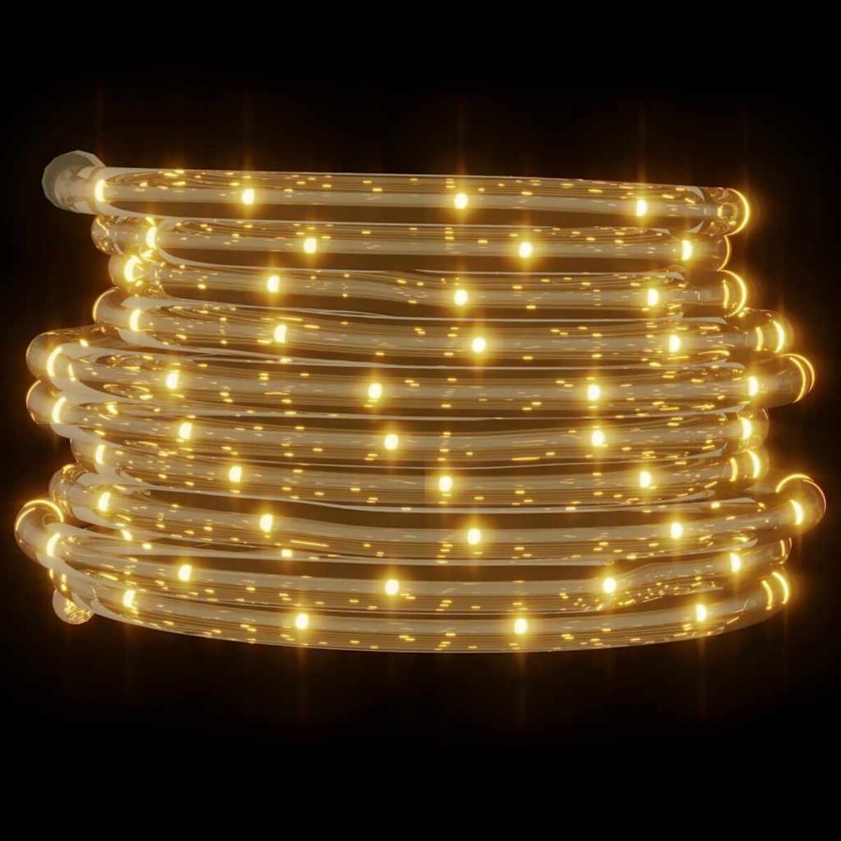 vidaXL Wąż świetlny, 480 LED, ciepła biel, 20 m, PVC