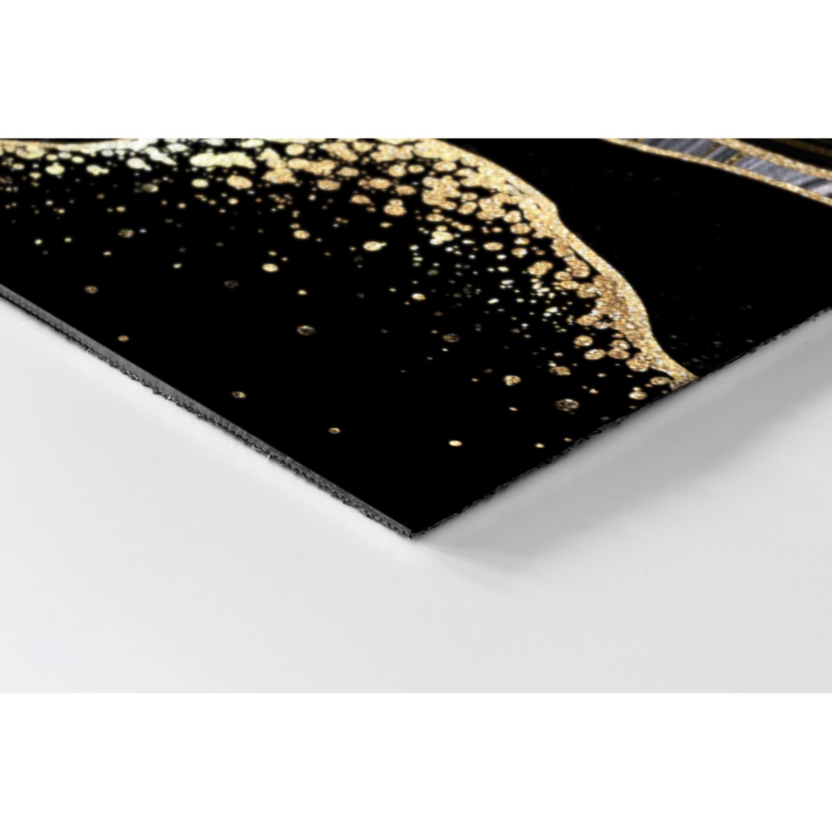 Wycieraczka zewnętrzna XXL Czarny marmur 150x100cm