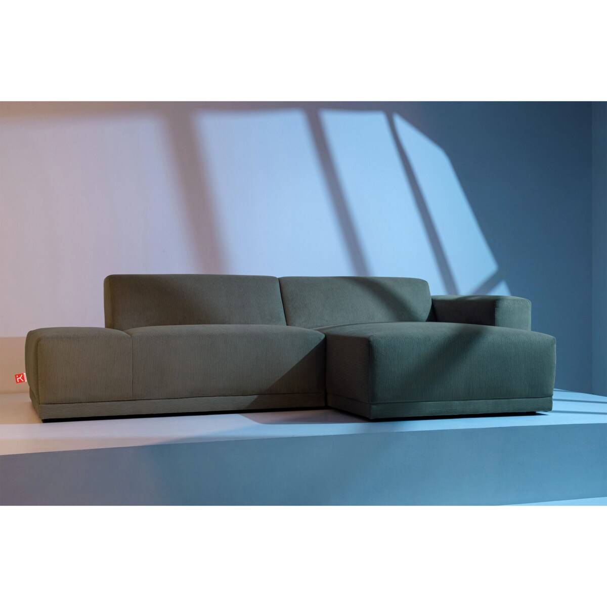 KONSIMO MUDI Narożnik prawy, khaki