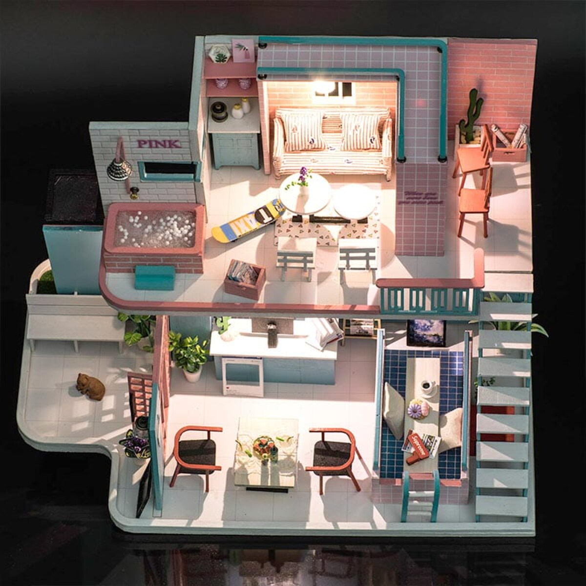 Miniaturowy domek - Argentyńskie tango