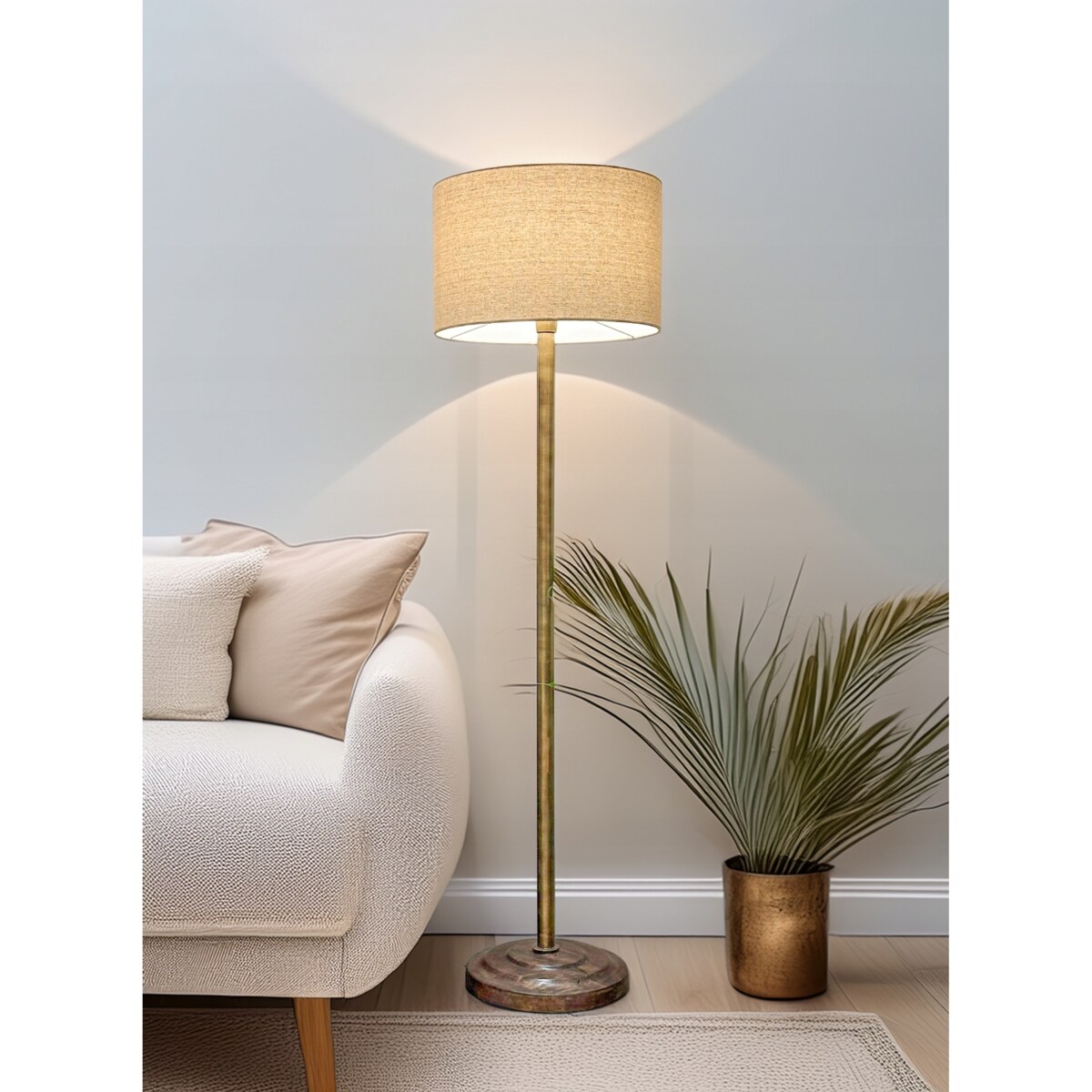 LAMPA STOJĄCA PODŁOGOWA BOHO WYSOKA 120cm E27 BOHO LOFT DO SALONU SYPIALNI