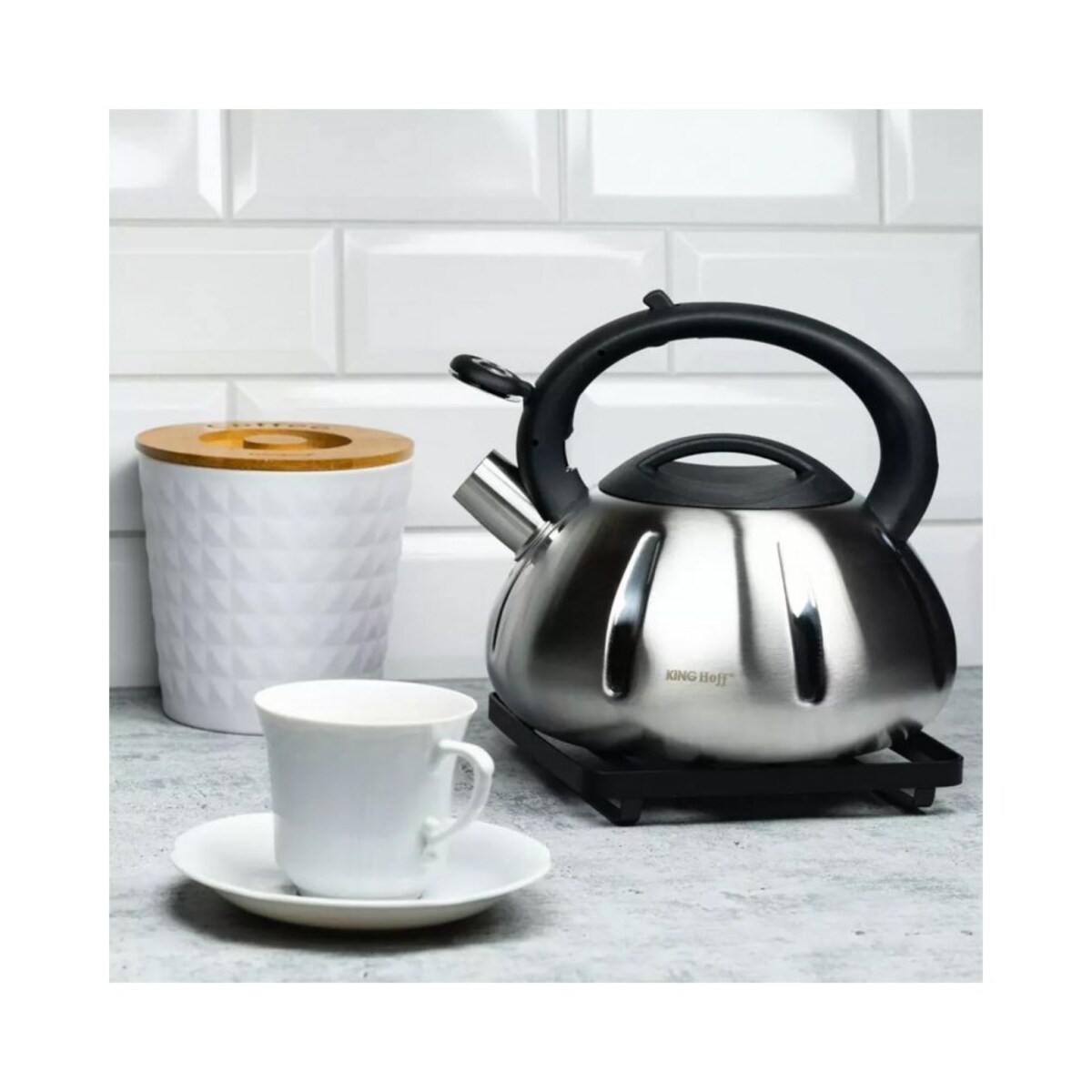 Kinghoff czajnik z gwizdkiem 3l kh-3290 8068