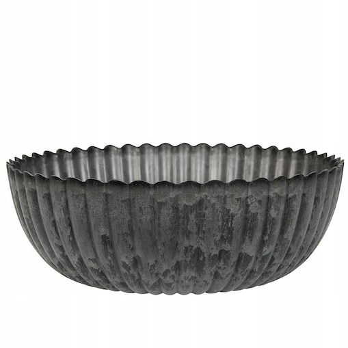 MISA MISKA PATERA NA OWOCE DEKORACJE 25cm DEKORACYJNA TWORZYWO DO OGRODU