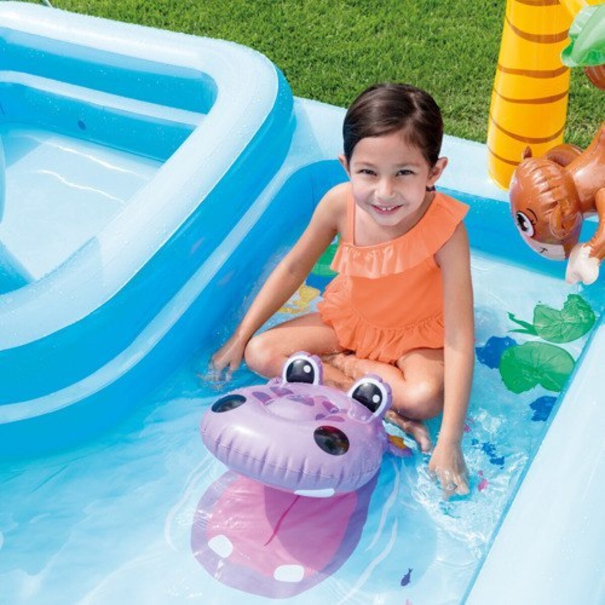 Basen dmuchany dla dzieci DŻUNGLA, INTEX