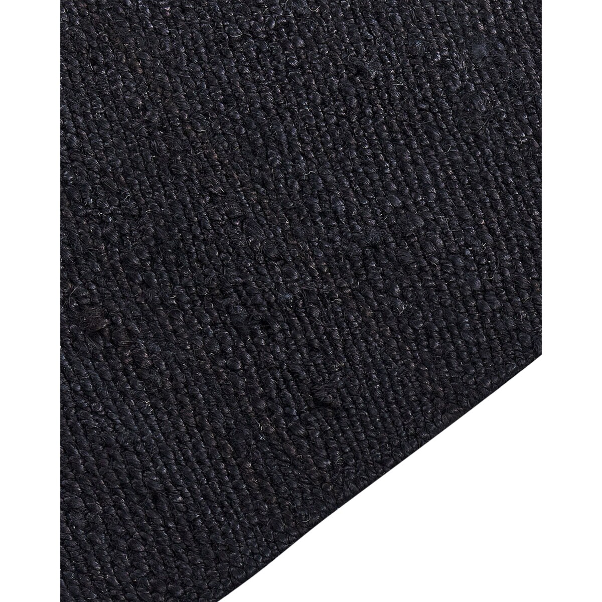 Dywan z juty 80 x 300 cm czarny SINANKOY