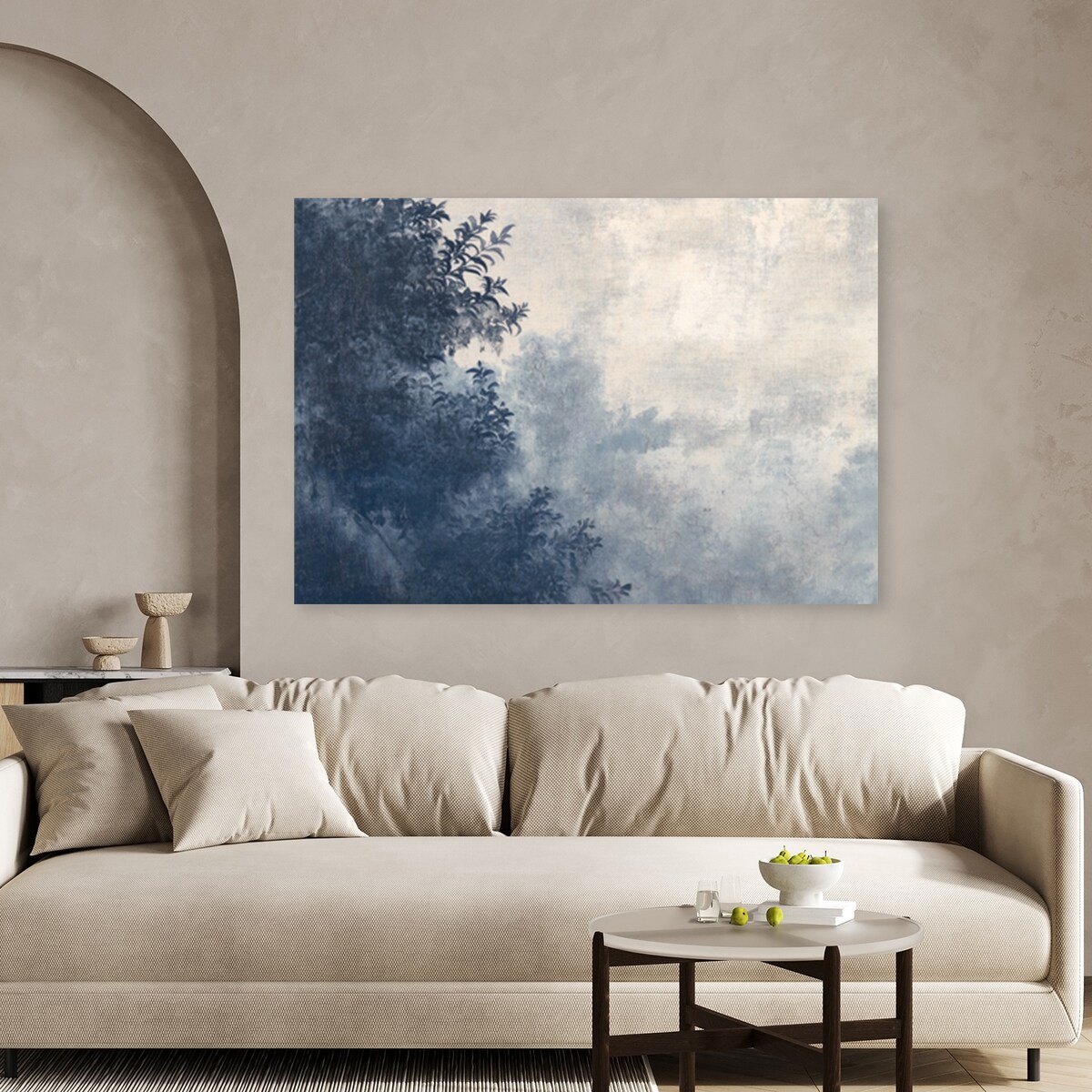 Las we mgle Obraz canvas nowoczesny do salonu sypialni biura kuchni 100x70