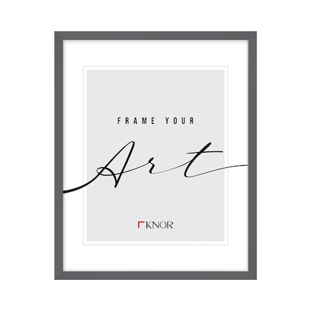 Szare ramki, 10x15 cm, ramka na zdjęcie, Knor - szare ramki do zdjęć i plakatów