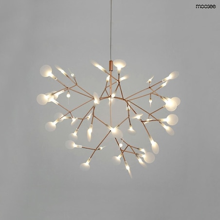 Lampa wisząca Flora MSE010100200 LED 23,W do sypialni złota